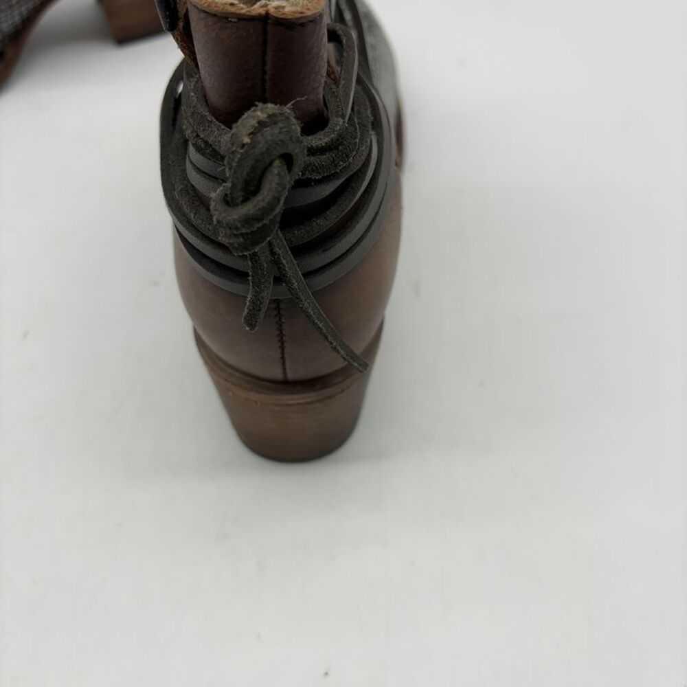 Freebird by Steven Snake-Effect Leather Ankle Boots - Picture 6 of 9